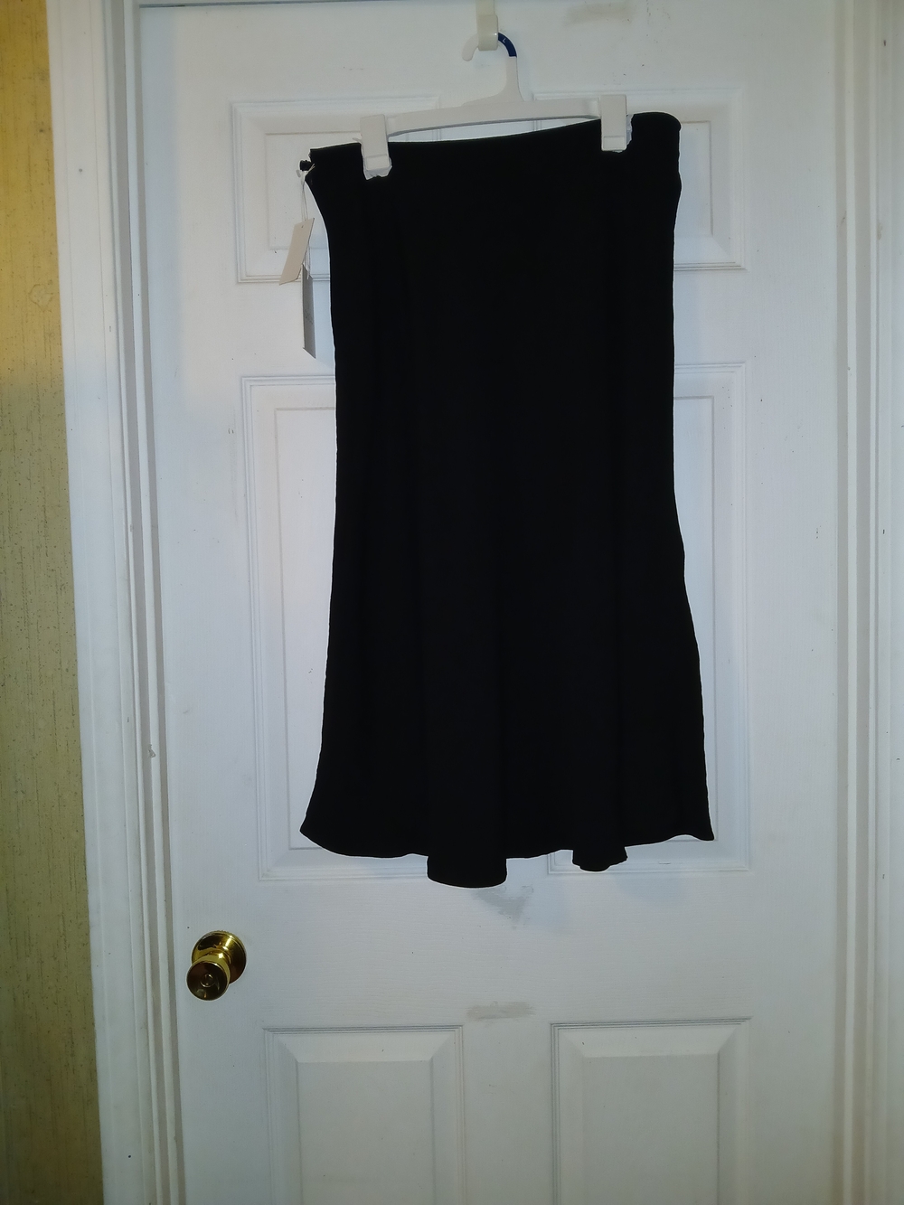 a new day Black Midi A-Line Skirt